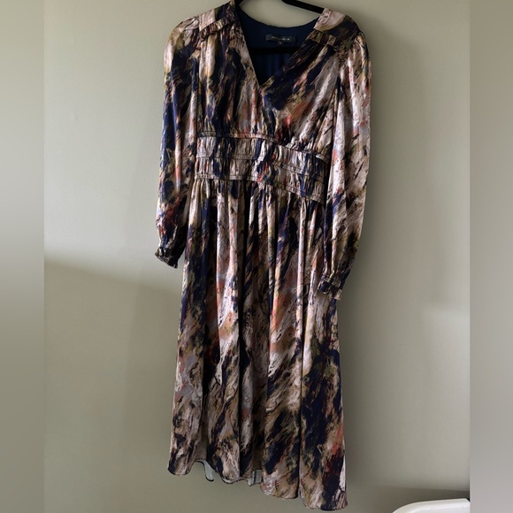 Julia Jordan Artistic Long Sleeve Dress - Picture 1 of 5